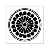 Japanischer Chrysantemum Kamon Permastempel (Design)