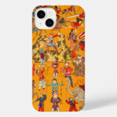 Japanischer Circus Phone Case für iPhone und Samsu Hülle (Rückseite)