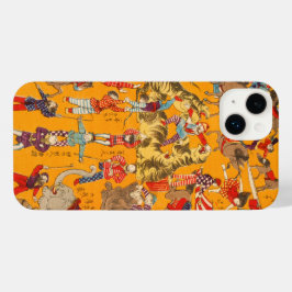 Japanischer Circus Phone Case für iPhone und Samsu 14 Plus Hülle