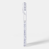 Japanischer Clan Kamon Kanji Script Birds Case-Mate iPhone Hülle (Rückseite / Links)