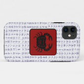 Japanischer Clan Kamon Kanji Script Crabs Case-Mate iPhone Hülle (Rückseite (Horizontal))