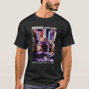 Japanischer Cyberpunk Tokyo Streetwear Ästhetische T-Shirt