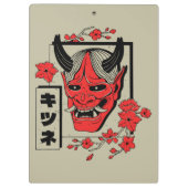 japanischer Dämon Klemmbrett (Rückseite)