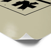 japanischer Dämon Poster (Ecke)