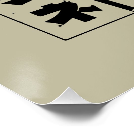 japanischer Dämon Poster (Ecke)