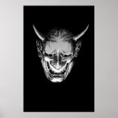Japanischer Demon Oni Poster (Vorne)