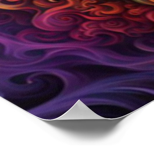 japanischer Demon Poster (Ecke)