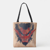 japanischer Demon Tasche (Rückseite)
