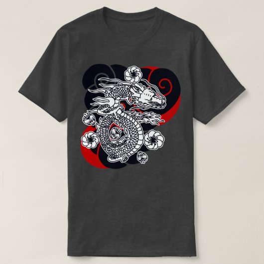 Japanischer Drache17 T-Shirt (Design vorne)