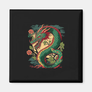 Japanischer Drache Anime Japan chinesische Drachen Magnet