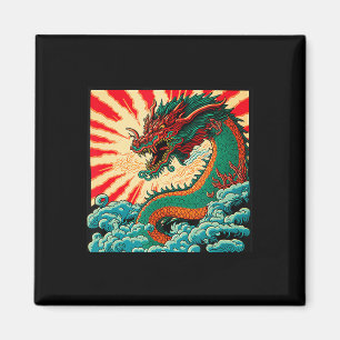 Japanischer Drache Anime Japan chinesische Drachen Magnet