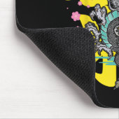 Japanischer Drache Asien Tattoo Mousepad (Ecke)