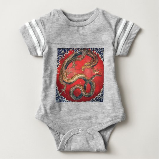 Japanischer Drache Baby Strampler