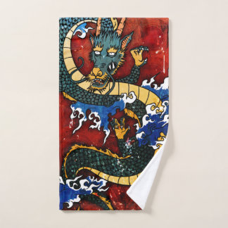 Japanischer Drache Handtuch