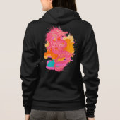 japanischer Drache Hoodie (Rückseite)