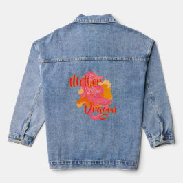 Japanischer Drache Jeansjacke
