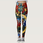 Japanischer Drache Leggings (Vorderseite)