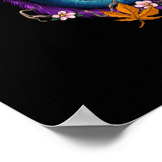 Japanischer Drache Poster (Ecke)