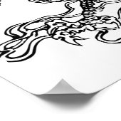 Japanischer Drache Poster (Ecke)