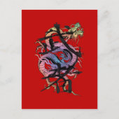 Japanischer Drache Postkarte (Vorderseite)