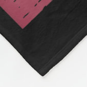 Japanischer Drache Sakura Moon Cherry Blossom Men Fleecedecke (Ecke)