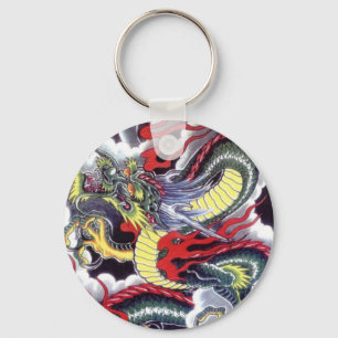Japanischer Drache Schlüsselanhänger