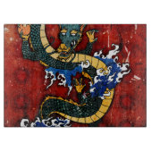 Japanischer Drache Schneidebrett (Vorderseite)
