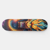 Japanischer Drache Skateboard (Horizontal)