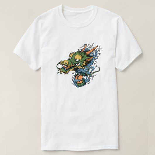 Japanischer Drache T-Shirt (Design vorne)