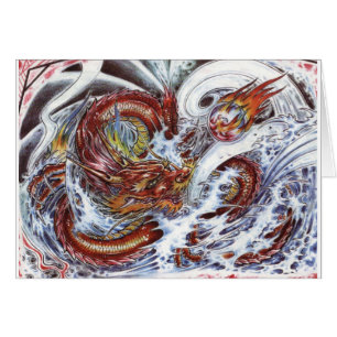 Japanischer Drache Tattoo Design