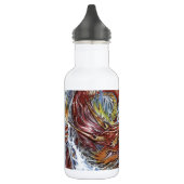 Japanischer Drache Tattoo Design Edelstahlflasche (Links)