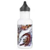 Japanischer Drache Tattoo Design Edelstahlflasche (Rechts)