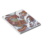 Japanischer Drache Tattoo Design Notizblock (angewinkelt)