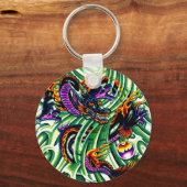 Japanischer Drache Tattoo Schlüsselanhänger (Vorderseite)