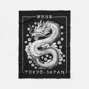 Japanischer Drache Tokio Japan 80er Asiatischer My Fleecedecke