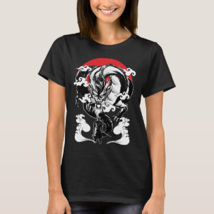 Japanischer Drache Traditionelles Tokyo Dragon Kan T-Shirt