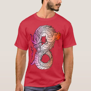 Japanischer Drache Vintage-Dämon Retro 1 T-Shirt