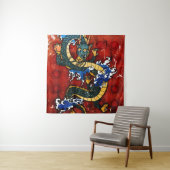 Japanischer Drache Wandteppich (Beispiel)