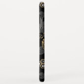 Japanischer Drachenschwarz und Gold Case-Mate iPhone Hülle (Hinten/Rechts)