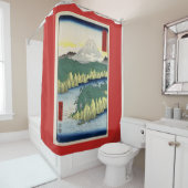 JAPANISCHER DRUCK DES FLUSSduschvorhangs Duschvorhang (Beispiel)