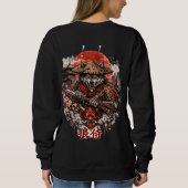 Japanischer Druck Hoodie (Rückseite)