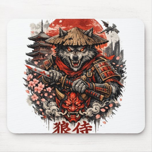 Japanischer Druck Mousepad (Vorne)