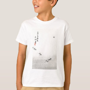 JAPANISCHER DRUCK VON ANTEN FÜR DEN INDIVIDUELLE T-Shirt