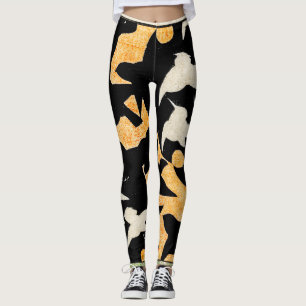 JAPANISCHER DRUCK VON KROWS Leggings