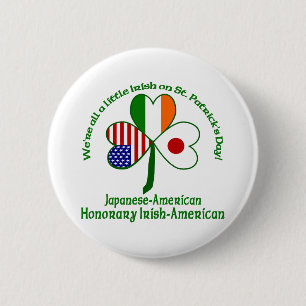 Japanischer Ehren-Ire Button