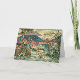 Japanischer Fenster-Entwurf Karte