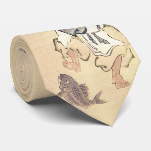 Japanischer Fischer Krawatte (Gerollt)