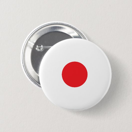 Japanischer Flaggenknopf Button (Vorne & Hinten)