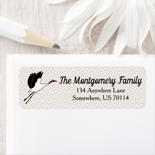 Japanischer Flugkran | PERSONALISIERT (Insitu)