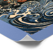 Japanischer Flying Dragon Poster (Ecke)